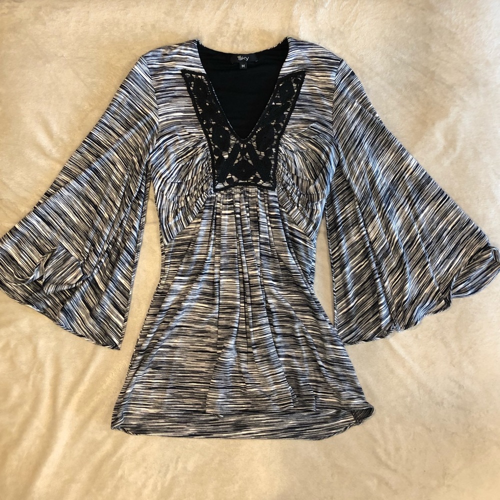 Sky Stripe Tunic